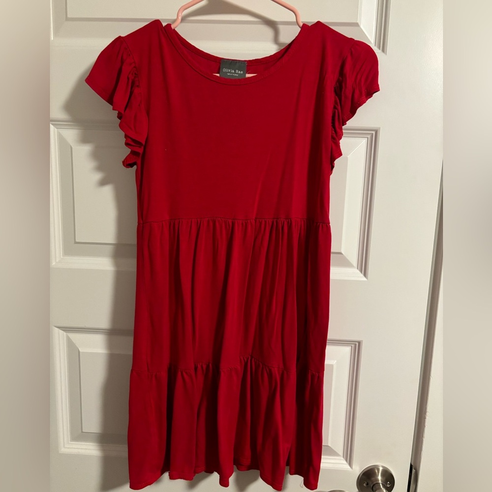 Red dress